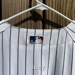 New York Yankees Derek Jeter #2 2009 White Stadium Inaugural Authentic Jersey 50