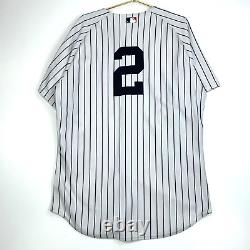 New York Yankees Derek Jeter #2 Majestic Yankee Stadium 2008 Jersey Size 48 Mlb