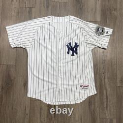 New York Yankees Derek Jeter Jersey 2009 Inaugural Season Stadium Majestic Sz 54