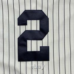 New York Yankees Derek Jeter Jersey 2009 Inaugural Season Stadium Majestic Sz 54