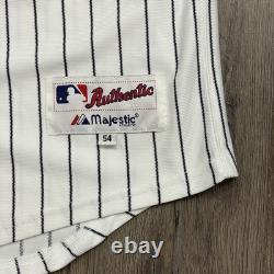 New York Yankees Derek Jeter Jersey 2009 Inaugural Season Stadium Majestic Sz 54