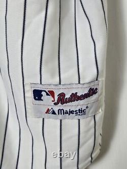 New York Yankees Derek Jeter Majestic Jersey Sz 50 2008 Stadium All Star Patch