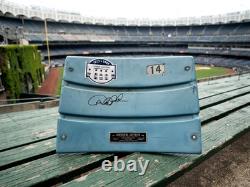 New York Yankees Derek Jeter Signed Stadium Seat Back WithJSA COA LETTER