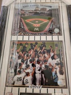 New York Yankees Final Season Plaque With Dirt From Stadium 24 X 15