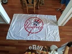 New York Yankees Flag Banner Pennant Globe Life Park Stadium RARE HUGE