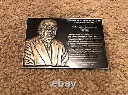 New York Yankees George M. Steinbrenner Monument Park Plaque Pin In Frame SGA