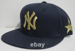 New York Yankees Hamilton Broadway Hat Cap gold adj. Snapback SGA 8/25 2025