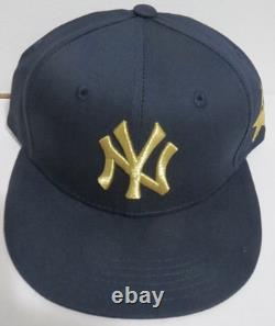 New York Yankees Hamilton Broadway Hat Cap gold adj. Snapback SGA 8/25 2025