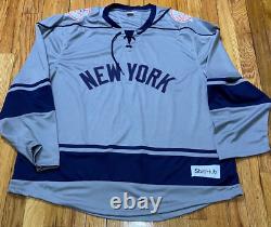 New York Yankees Hockey jersey sweater shirt day SGA 5/17 2024 StubHub Yankee XL