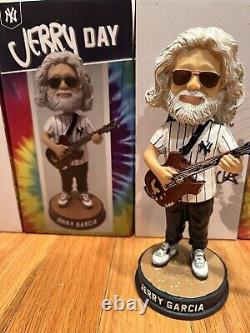 New York Yankees Jerry Garcia Bobblehead Doll Day SGA 2022 Grateful Dead Band