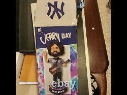 New York Yankees Jerry Garcia Guitar Bobblehead SGA 2023 Grateful Dead Band