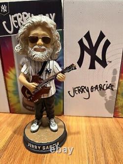 New York Yankees Jerry Garcia Guitar Bobblehead SGA Grateful Dead Band Music