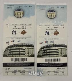 New York Yankees Last Game At Yankee Stadium Tickets 9/21/2008 Very Good