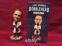 New York Yankees Lou Gehrig 2014 Luckiest Man SGA bobblehead NIB 7/2/14