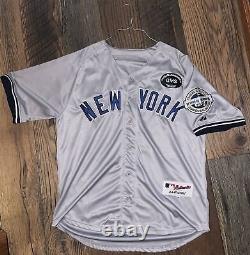 New York Yankees Mens Size 48 2009 Stadium Inaugural Season Jersey #24 Majestic