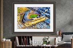 New York Yankees Old Stadium Baseball Field Ballpark 1MC1 Painting Art Print