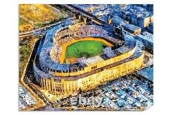 New York Yankees Old Stadium Baseball Field Ballpark 1MC1 Painting Art Print