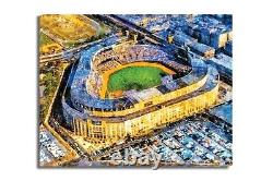New York Yankees Old Stadium Baseball Field Ballpark 1MC1 Painting Art Print