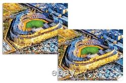 New York Yankees Old Stadium Baseball Field Ballpark 1MC1 Painting Art Print