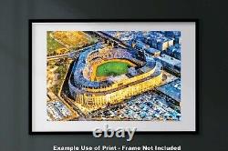 New York Yankees Old Stadium Baseball Field Ballpark 1MC1 Painting Art Print