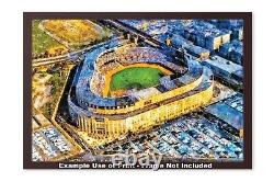 New York Yankees Old Stadium Baseball Field Ballpark 1MC1 Painting Art Print