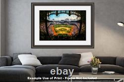New York Yankees Old Stadium Baseball Field Ballpark 2MC1 Painting Art Print