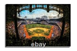 New York Yankees Old Stadium Baseball Field Ballpark 2MC1 Painting Art Print