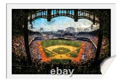 New York Yankees Old Stadium Baseball Field Ballpark 2MC1 Painting Art Print
