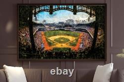 New York Yankees Old Stadium Baseball Field Ballpark 2MC1 Painting Art Print