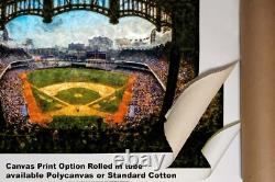 New York Yankees Old Stadium Baseball Field Ballpark 2MC1 Painting Art Print