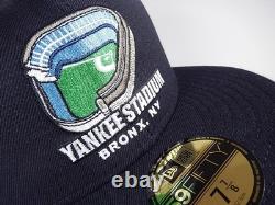 New York Yankees Old Stadium Bronx NY New Era 59FIFTY 5950 Fitted Cap 7 7/8