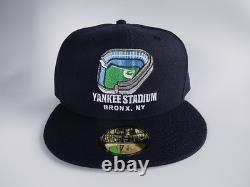 New York Yankees Old Stadium Bronx NY New Era 59FIFTY 5950 Fitted Cap 7 7/8