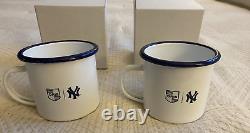 New York Yankees Oris Bear Mug Cup Day SGA 9/10/2022 2 mugs