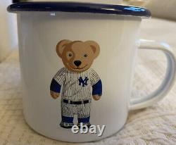 New York Yankees Oris Bear Mug Cup Day SGA 9/10/2022 2 mugs