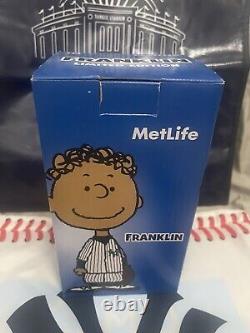 New York Yankees Peanuts Bobblehead Set SGA Charlie Brown Snoopy Lucy Franklin