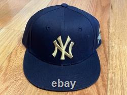 New York Yankees SGA 2025 Hamilton Broadway Show Baseball Hat Cap Gold