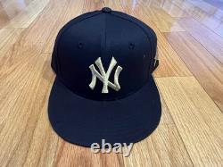 New York Yankees SGA 2025 Hamilton Broadway Show Baseball Hat Cap Gold