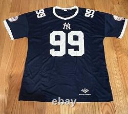 New York Yankees SGA Aaron Judge 99 Football Jersey Shirt NFL MLB 2024 XL