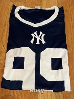 New York Yankees SGA Aaron Judge 99 Football Jersey Shirt NFL MLB 2024 XL