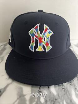 New York Yankees SGA Autism Awareness Snapback Hat 2023 Exclusive BRAND NEW