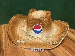 New York Yankees SGA Stadium Straw Western Cowboy Hat Pepsi Halloween Costume
