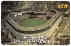 New York Yankees Series 1996 World Champions Stadium, Gooden, Jeter Phone Card