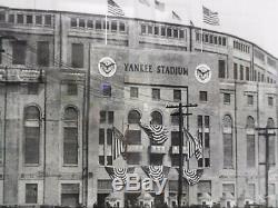 New York Yankees Stadium April 19, 1923 Professionally Framed With A