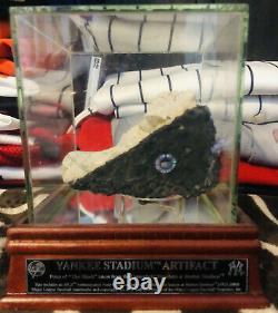 New York Yankees Stadium Artifact Piece With Custom Glass Case MLB & Steiner COA