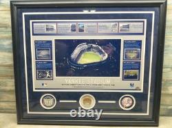 New York Yankees Stadium Authentic Dirt & Photos of 9 World Series 1923 to 2008