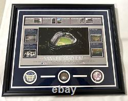 New York Yankees Stadium Authentic Dirt & Photos of 9 World Series 1923 to 2008