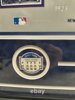 New York Yankees Stadium Authentic Dirt & Photos of 9 World Series 1923 to 2008