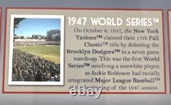 New York Yankees Stadium Authentic Dirt & Photos of 9 World Series 1923 to 2008