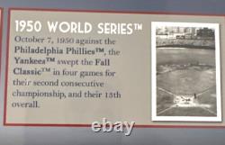 New York Yankees Stadium Authentic Dirt & Photos of 9 World Series 1923 to 2008