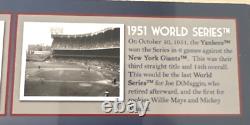 New York Yankees Stadium Authentic Dirt & Photos of 9 World Series 1923 to 2008